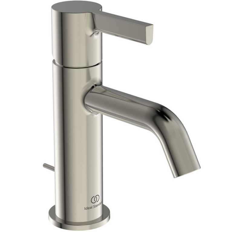 Ideal Standard Joy Смеситель для раковины, на 1 отв, с донным клапаном, цвет: PVD Silver Storm