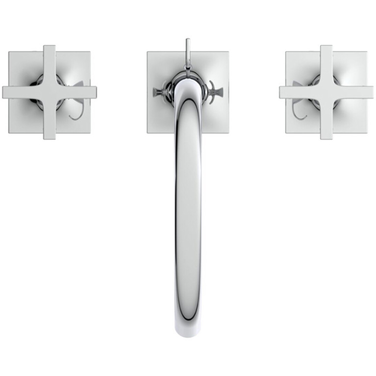 Ideal Standard Joy Neo Смеситель для раковины, на 3 отв, с донным клапаном, цвет: хром
