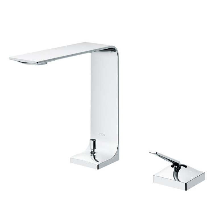 TOTO NEOREST Смеситель для  раковины со сливным клапаном, H 174мм латунь, цвет хром, Comfort Glide Водосбережение (СПЕЦЦЕНА со склада!) САНКЦИИ!
