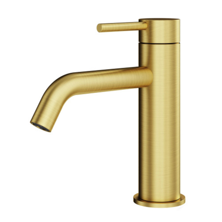 Plumberia Selection IXO Смеситель для раковины без д/к, золото брашированное
