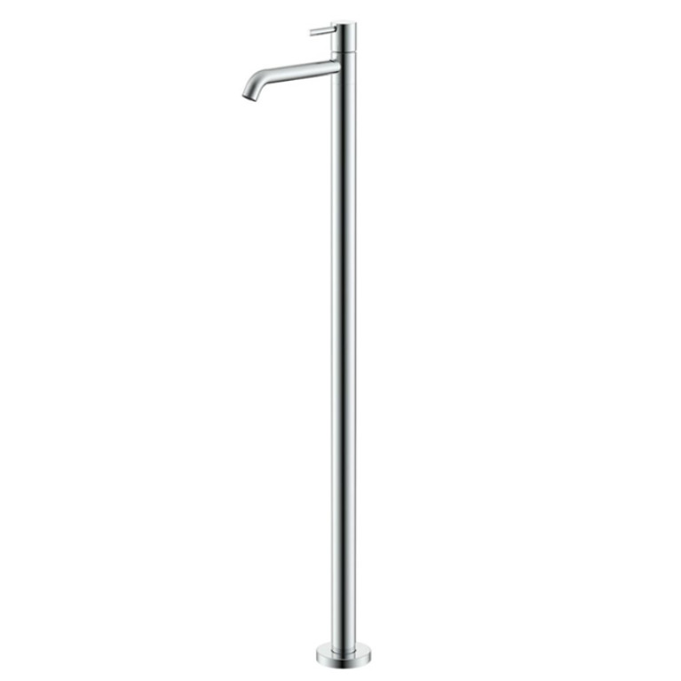 NEMO NM-2351CR Напольный смеситель для раковины с донным клапаном CHROME PLATED
