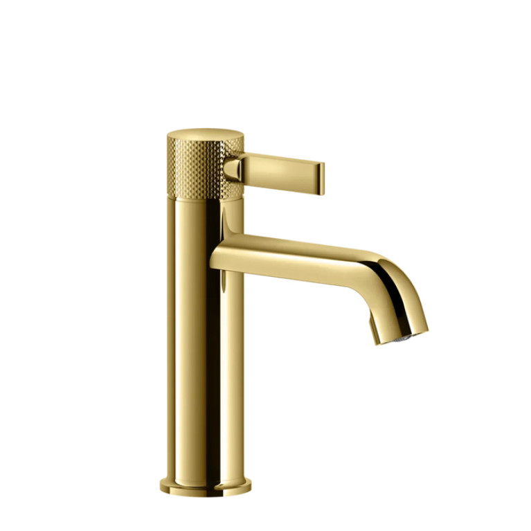 GESSI INCISO Смеситель для раковины на 1 отверстие с донным клапаном Цвет: золото