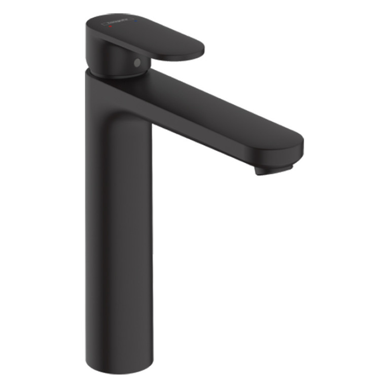 HANSGROHE VERNIS BLEND Смеситель для раковины на 1 отверстие, высота 190 мм., однорычажный, цвет черный матовый