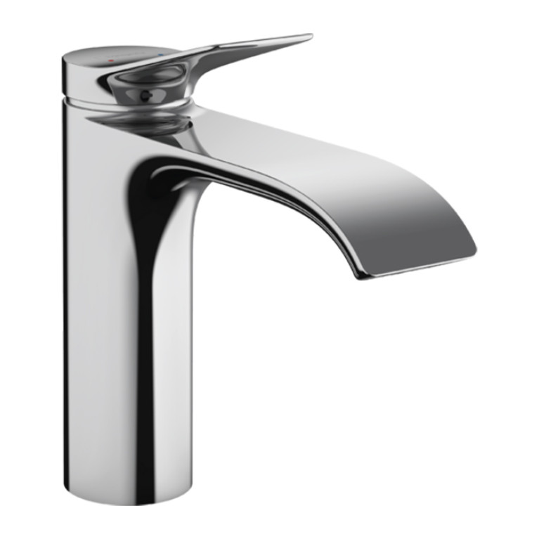 HANSGROHE VIVENIS Смеситель для раковины однорычажный, 110 без донного клапана, хром