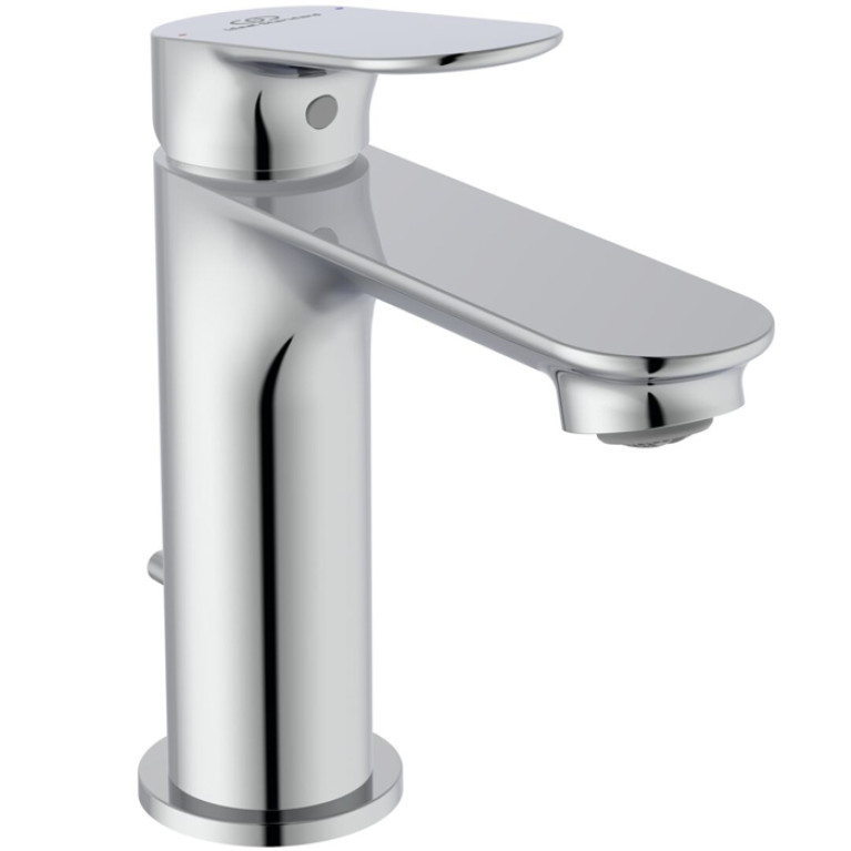 Ideal Standard Ceralife O Смеситель для раковины H100, с донным клапаном, цвет: хром