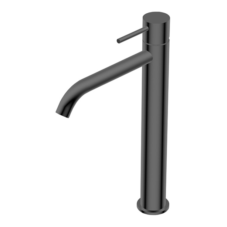 Ritmonio Diametro35 S Cмеситель однорычажный высокий для раковины, цвет: Brushed Black Chrome