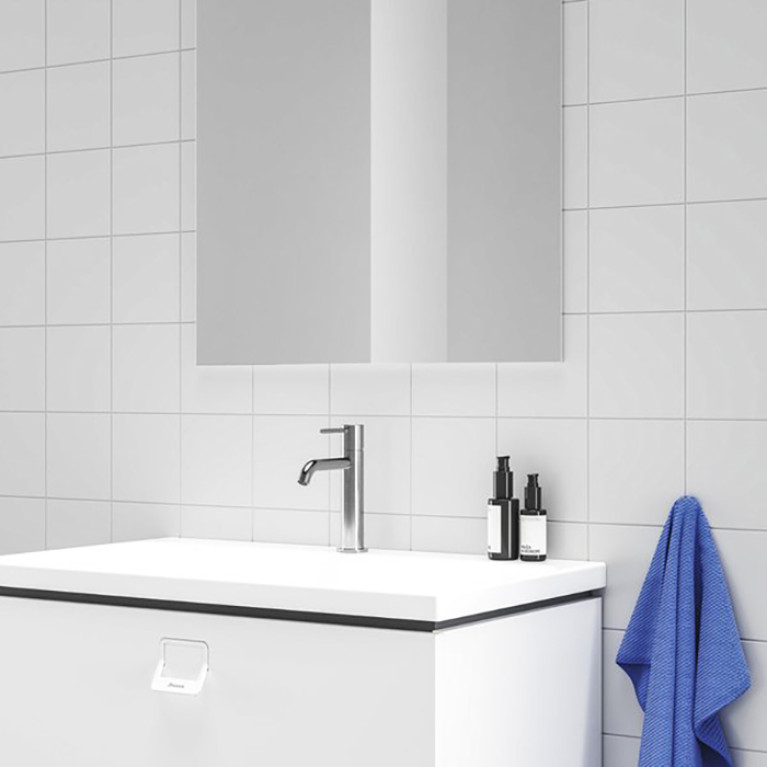 RAVAK Espirit Смеситель для раковины ES 012.01CR BeCool 190 мм без донного клапана хром