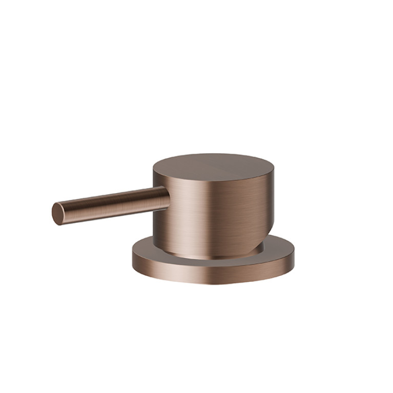 Newform X-Steel 316 Смеситель для раковиныс монтажом на борт и управлением, цвет:  PVD Br. Copper Bronze