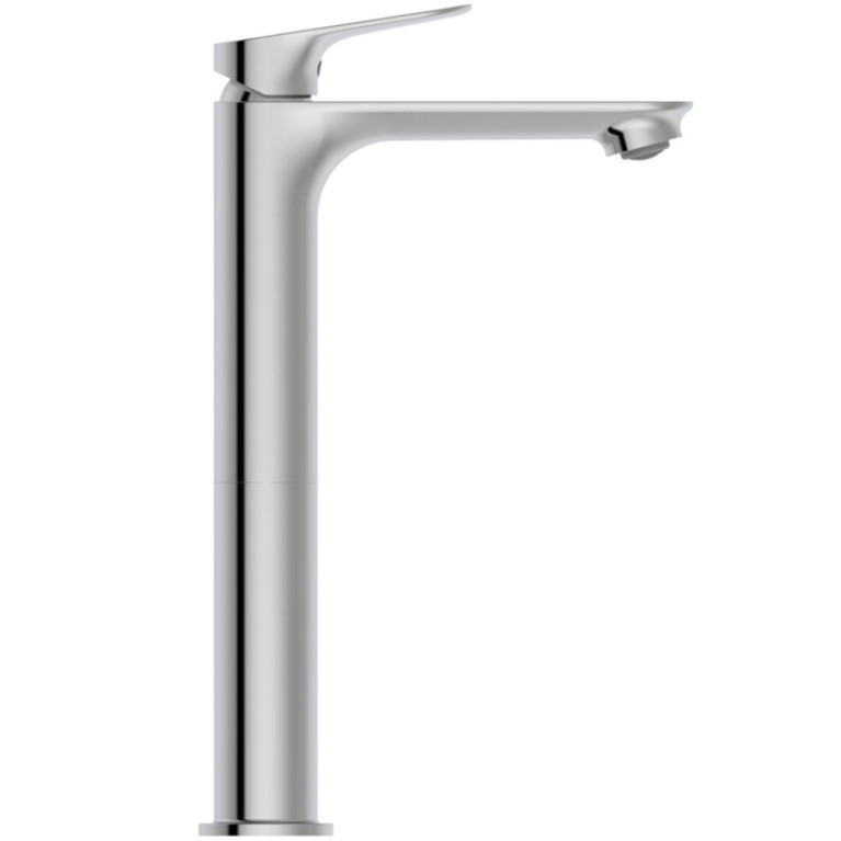Ideal Standard Ceralife O Высокий смеситель для раковины H240, технология BlueStart с донным клапаном Click Clack, цвет: хром