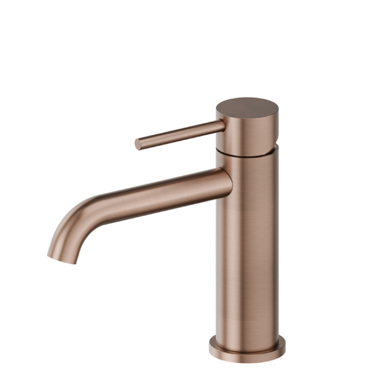 Newform X-Steel 316 Смеситель для раковины без донного клапана, цвет:  PVD brushed copper bronze