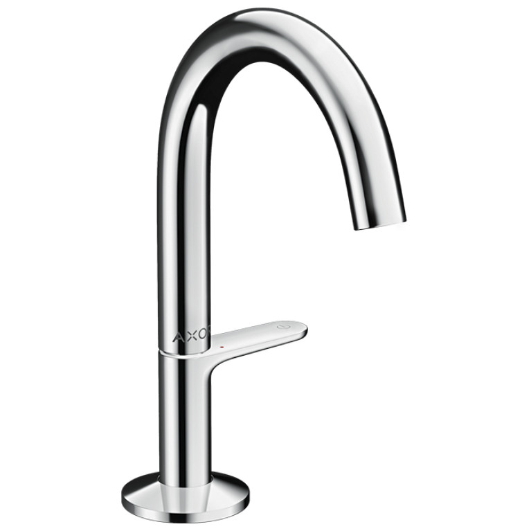 AX One Смеситель для раковины Select 140, со сливом push-open, хром