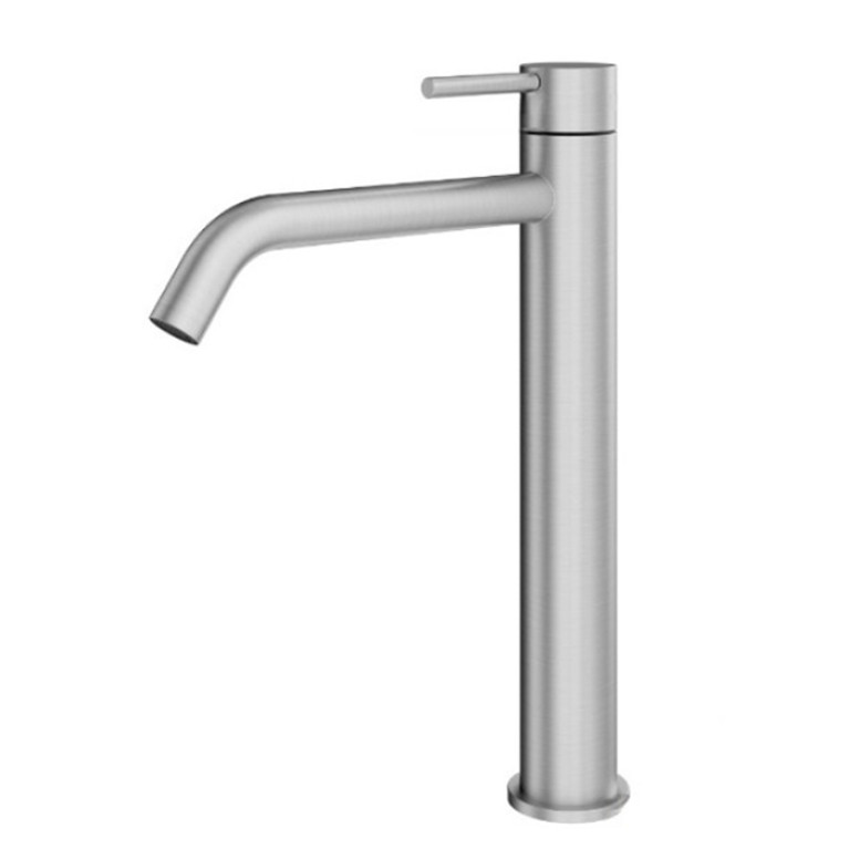 Plumberia Selection IXO Смеситель высокий для раковины h285 mm без д/к, хром брашированный