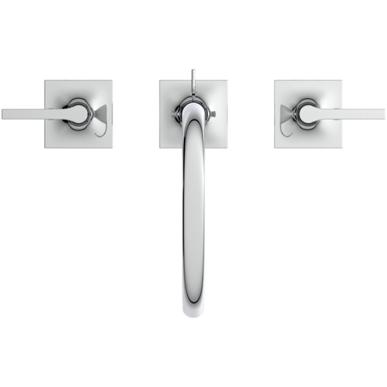 Ideal Standard Joy Neo Смеситель для раковины, на 3 отв, с донным клапаном, цвет: хром
