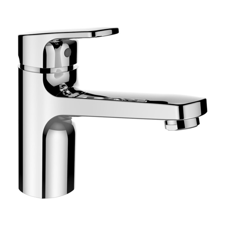 Laufen Citypro смеситель для раковины однорычажный, излив 140 мм, без донного клапана, цвет хром