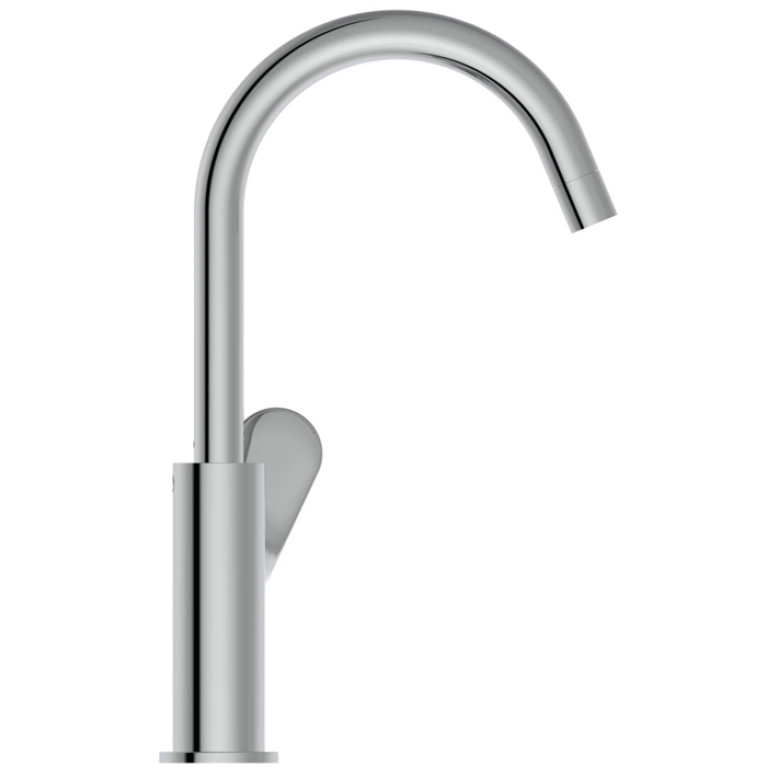 Ideal Standard Ceralife O Смеситель для раковины H215, с поворотным изливом, без донного клапана, цвет: хром