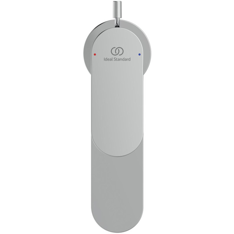 Ideal Standard Ceralife O Смеситель для раковины H100, с донным клапаном, цвет: хром