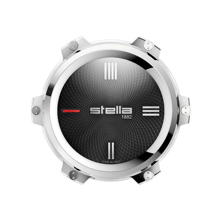 Stella Timeaster Встраиваемый смеситель для раковины 3861, ручка d=65мм, цвет: хром, ручка черная