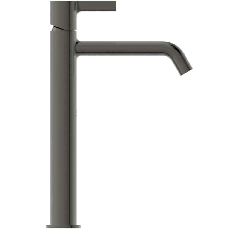 Ideal Standard Joy Смеситель для раковины, на 1 отв, высокий, цвет: PVD Magnetic Grey
