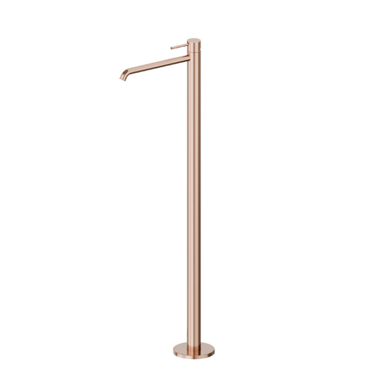 Newform XT Внешняя часть отдельно стоящего смесителя для раковины, цвет: PVD copper bronze