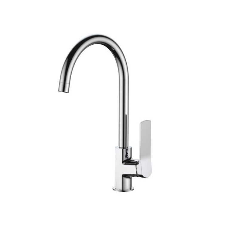 NEMO NM-1331-CR 13 Series Смеситель для раковины с донным клапаном, поворотный излив CHROME