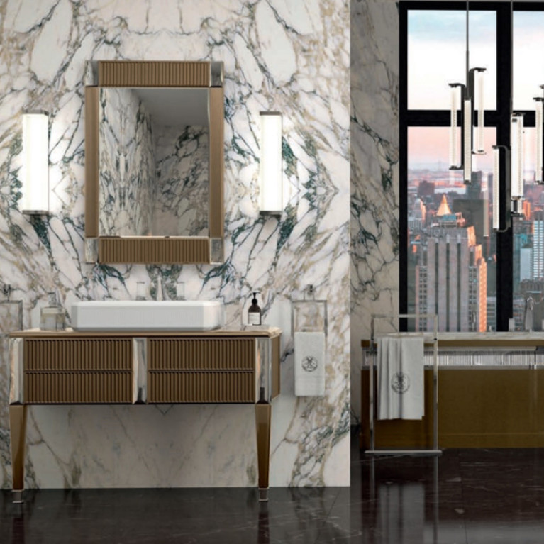 OASIS FORTUNY Смеситель для раковины на 3 отверстия, без донного клапана, цвет хром