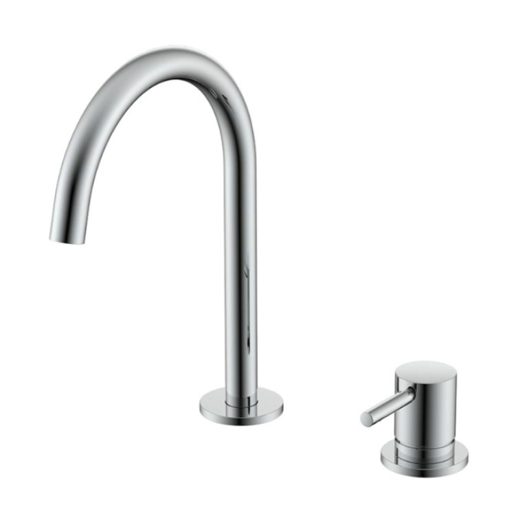 NEMO NM-2318CR Смеситель для раковины с донным клапаном CHROME PLATED