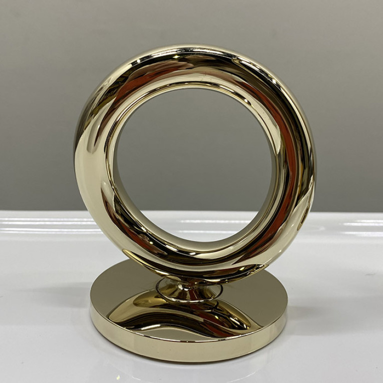 THG Collection O Смеситель для раковины, 3 отв., с донным клапаном, цвет: Soft gold