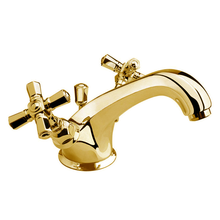 Nicolazzi Teide Смеситель для раковины на 1 отв, цвет: Gold Brass