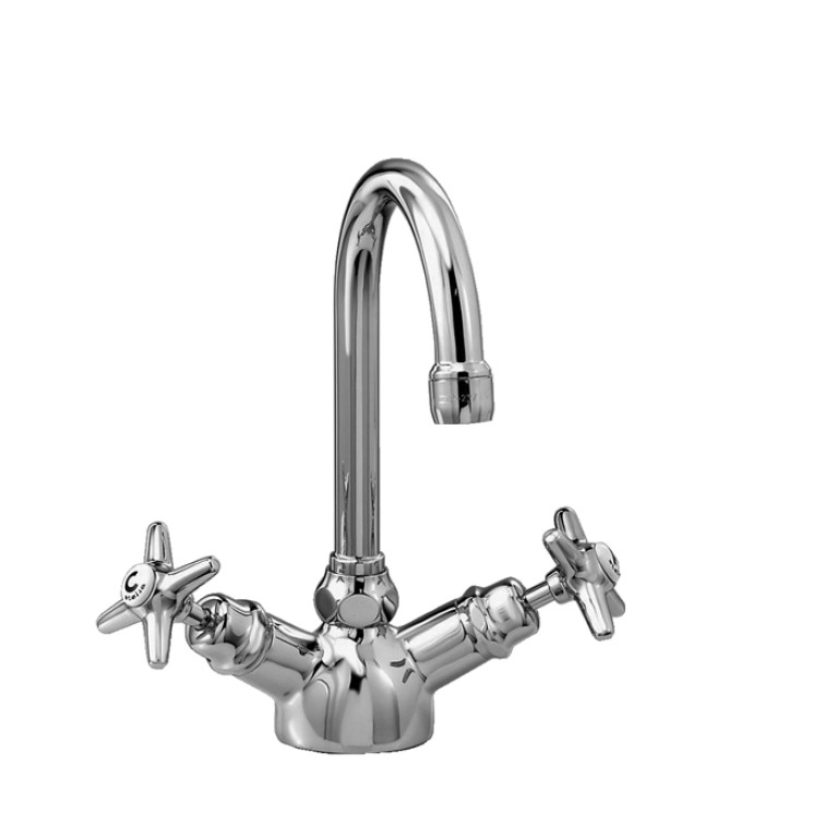 Stella Italica Смеситель для раковины на 1 отверстие 3216, цвет: хром