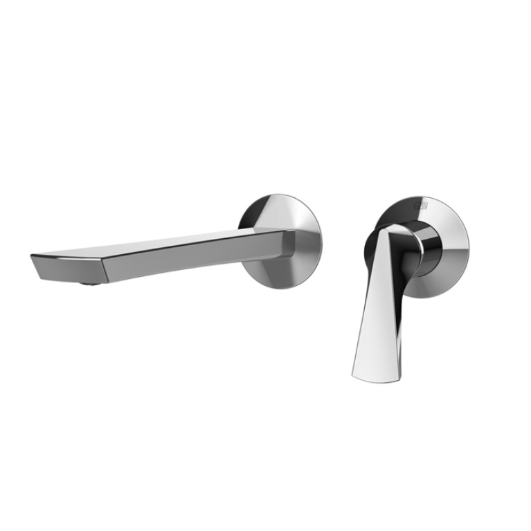 GESSI  VENTAGLIO Внешняя часть настенного смесителя для раковины, цвет: хром