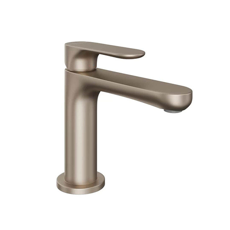 Kerama Marazzi Смеситель для раковины OLE однорычажный без донного клапана 3/8, золотой атласный