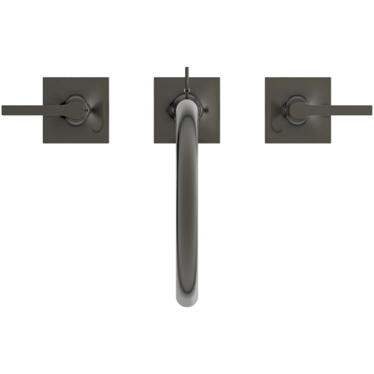 Ideal Standard Joy Neo Смеситель для раковины, на 3 отв, с донным клапаном, цвет: PVD Magnetic Grey