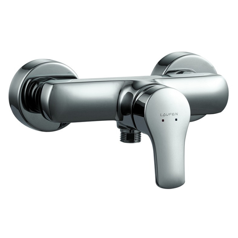 Laufen Citypro смеситель для душа, настенный, однорычажный, с одним выходом, без аксессуаров, цвет хром