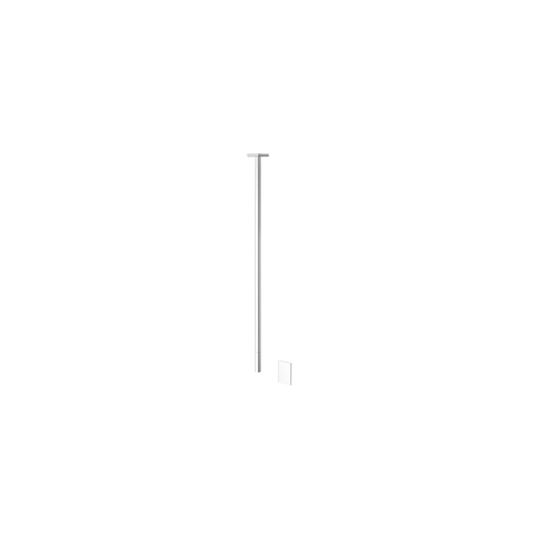 GESSI RETTANGOLO Смеситель для раковины потолочный, электронный, с кран-фильтром для регулировки температуры и напора воды, внешняя часть, цвет хром