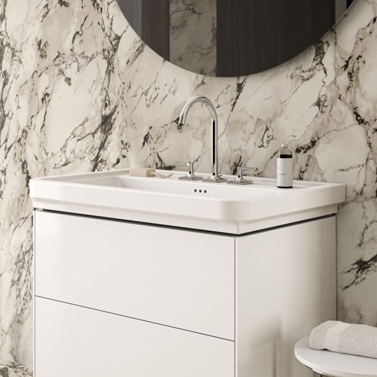 Ideal Standard Calla Раковина подвесная 86.5х54см, с 3 отв, цвет: белый