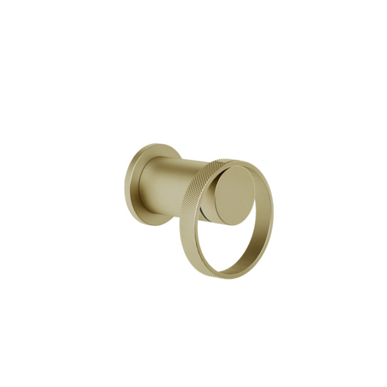 GESSI ANELLO Смеситель настенный встроенный, цвет Brushed Brass PVD