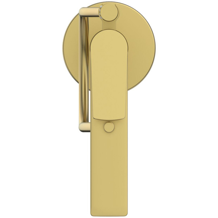 Ideal Standard La Dolce Vita Смеситель для ванны, напольный, с ручным душем, без A6133NU, цвет: PVD Brushed Gold
