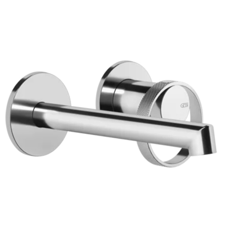Gessi Anello Смеситель настенный, с изливом 149-169 мм, цвет хром (внешняя часть)