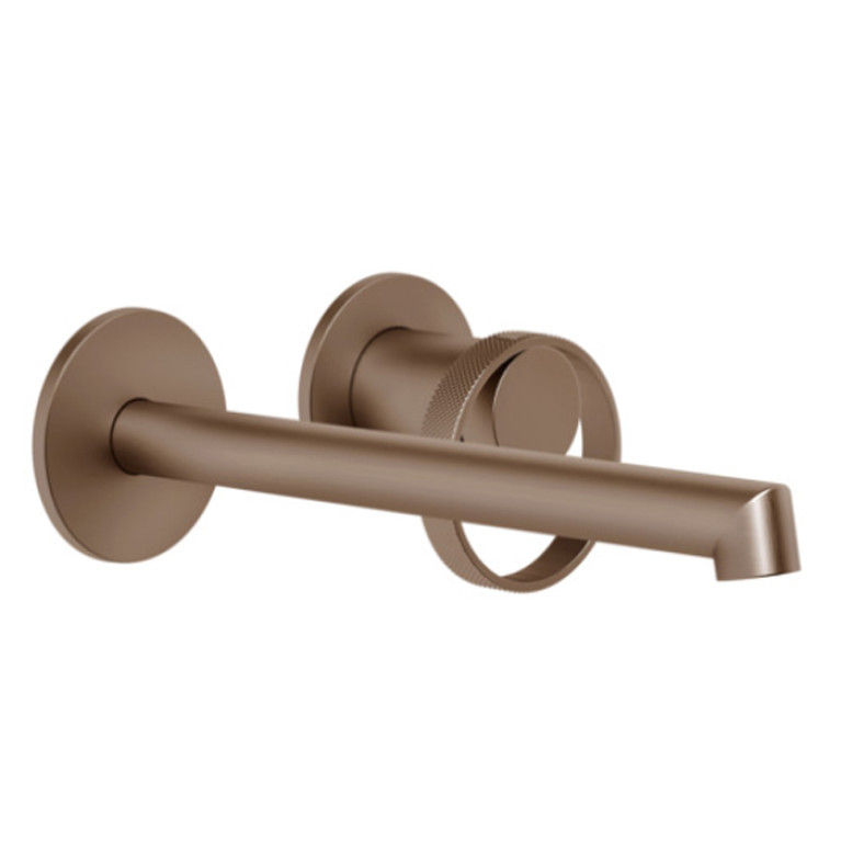 GESSI Anello Смеситель настенный, излив 194-204 мм, цвет Copper Brushed PVD (без внутренней части)