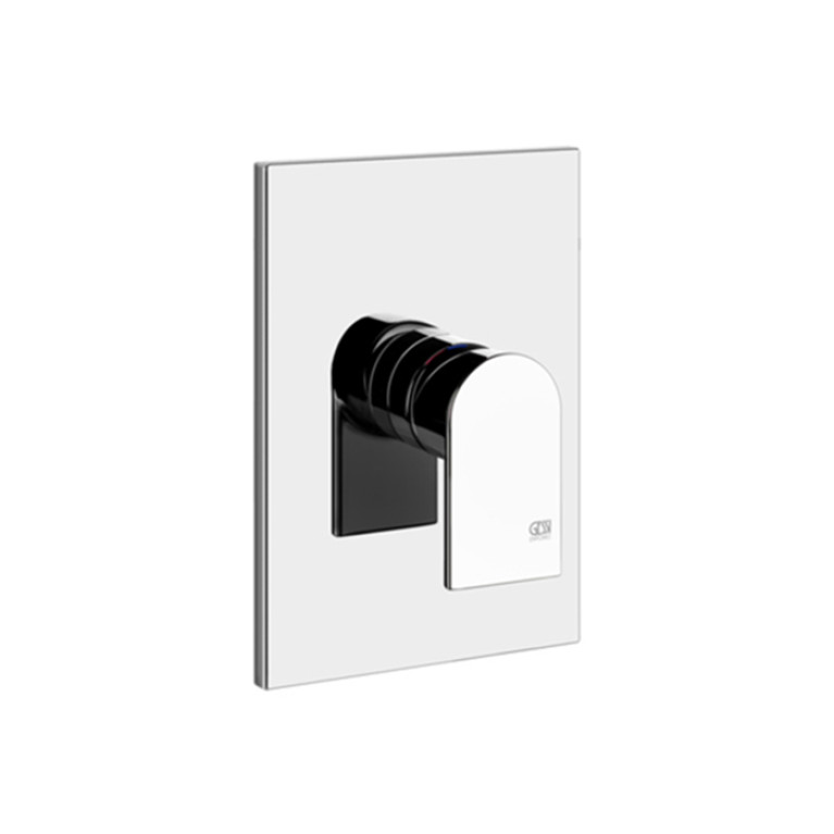 Gessi Emporio Via manzoni Внешние части для настенного смесителя на 1 позицию, цвет: Chrome