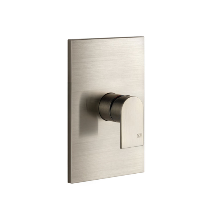 Gessi Emporio Via manzoni Внешние части для настенного смесителя на 1 позицию, цвет: Finox Brushed Nickel