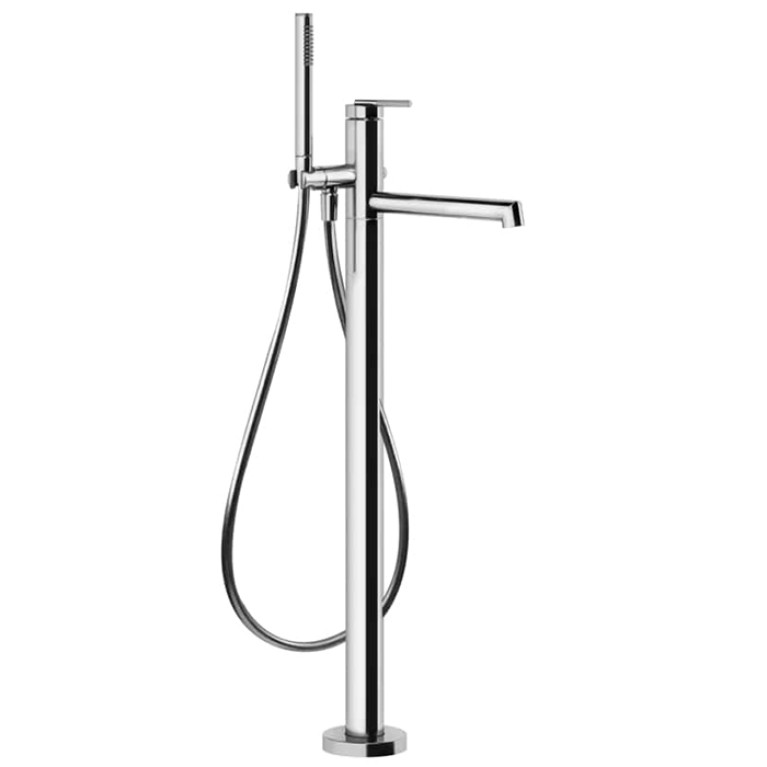 Gessi Ingranaggio Напольный смеситель для ванны (внешние части), цвет: хром