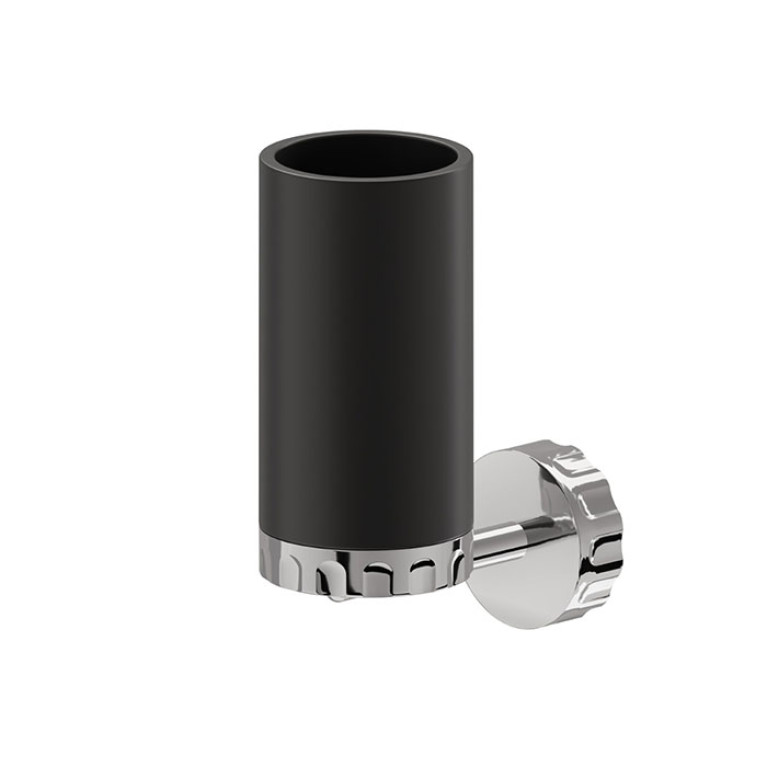 Newform Ionika accessori Стакан подвесной , цвет: black resin chrome
