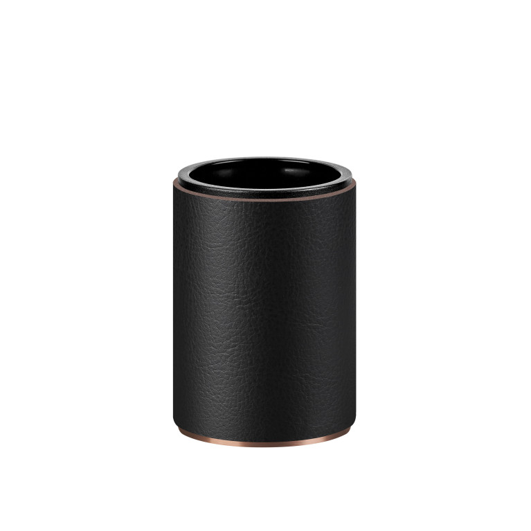 ADJ Стакан для зубных щеток, D7xH10 см., цвет:copper/черный