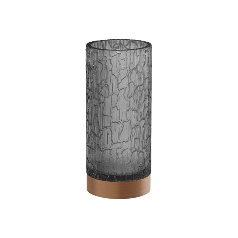GESSI INCASTRI ACCESSORIES  Стакан настольный , цвет: Copper Br. PVD /Light Smoke