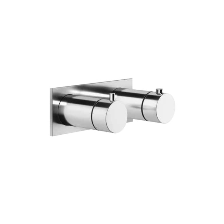 Gessi Ingranaggio Встраиваемый термостат для душа, с 1 выходом, (внешние части), цвет: хром