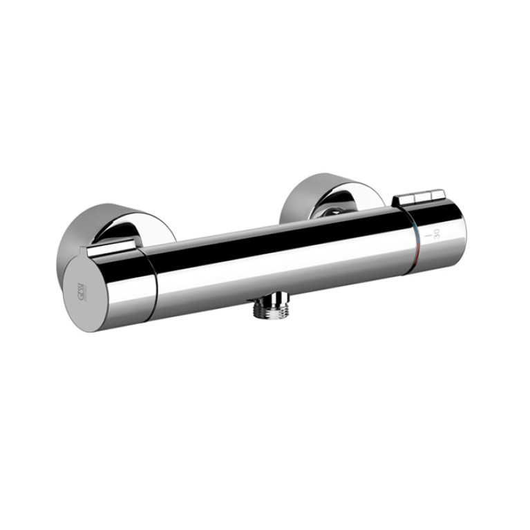 Gessi Emporio Via tortona Смеситель термостатический наружный для душа, цвет: Chrome