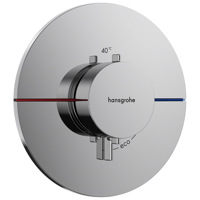 HANSGROHE ShowerSelect Comfort S Термостат с регулировкой напора, скрытый монтаж, хром