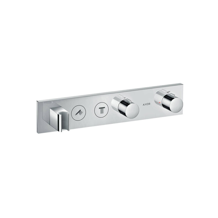 AX  Встраиваемый термостат для душа, 2 потреб, Select 460/90, (внешняя часть), цвет: хром
