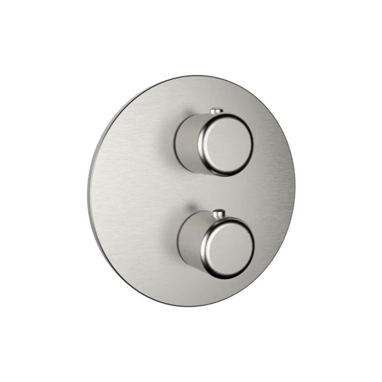 Gessi Goccia Встраиваемый термостат, подключение на 3/4&rdquo;(внешние части), цвет: шлифованный хром